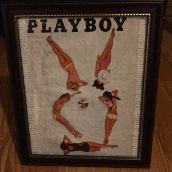PLAYBOY Other - Vintage Playboy Framed Art